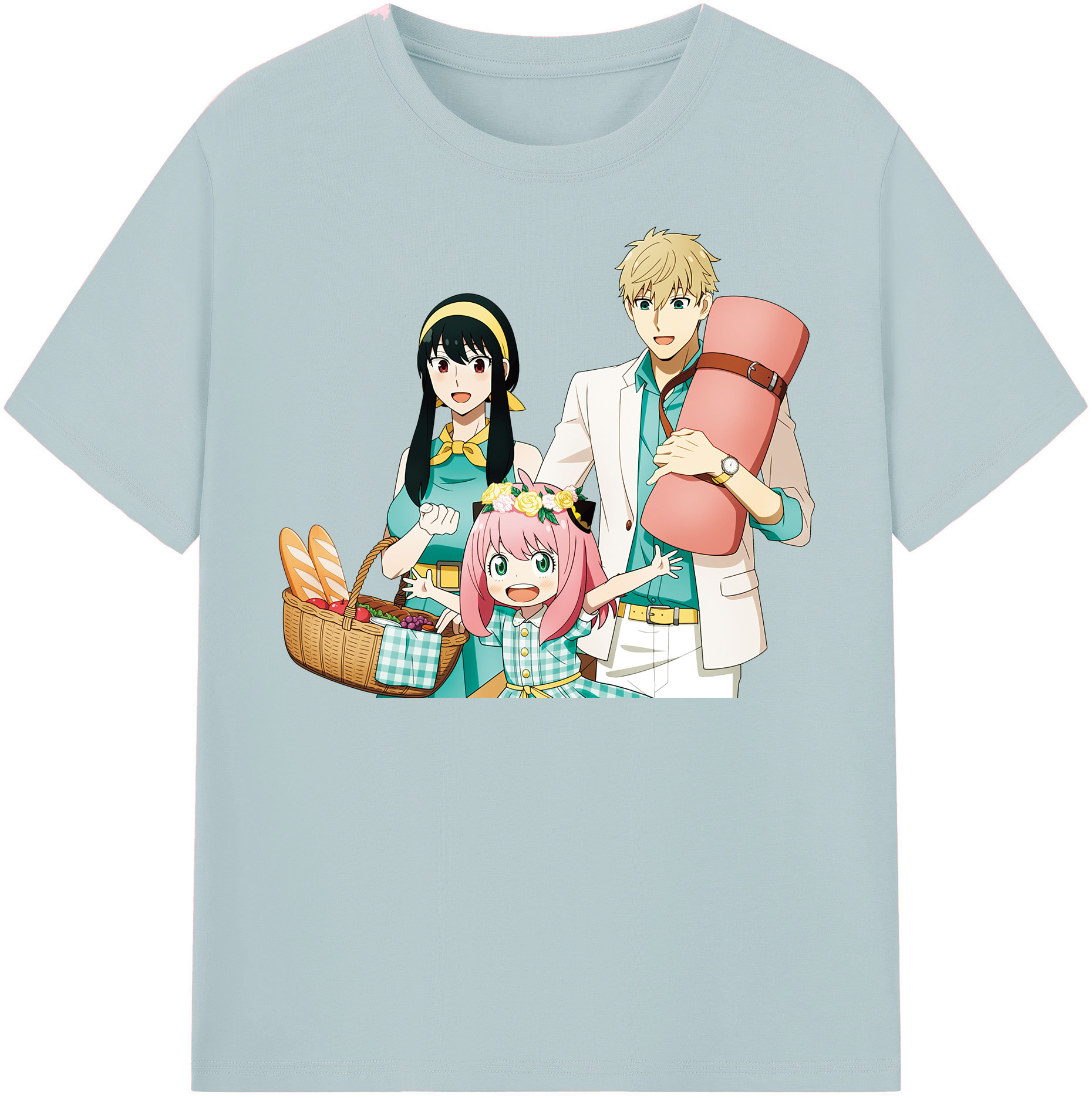 （画像用） SPY×FAMILY间谍家家酒 綿100％半袖Tシャツ（フロントプリント）